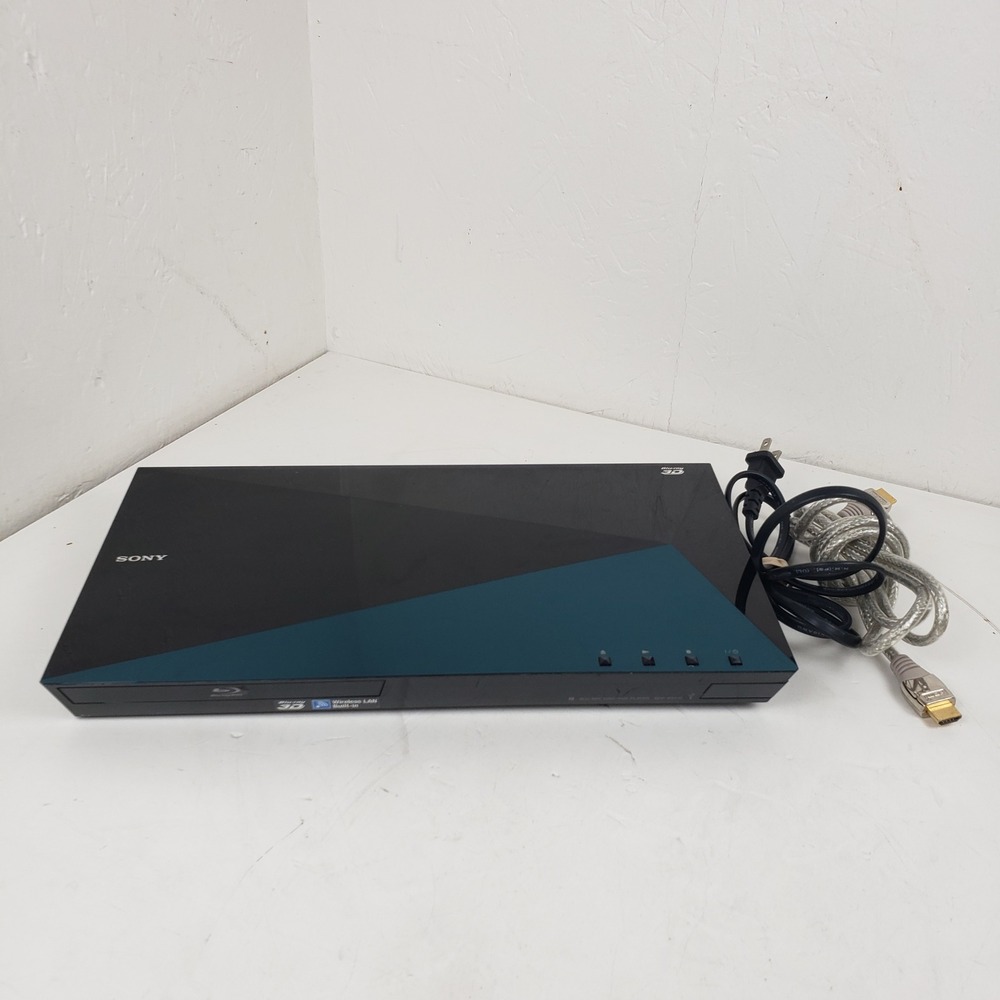Sony BDP-BX510 Blu-ray DVD Player 3D Built-in Wi-Fi Black HDMI No Remote